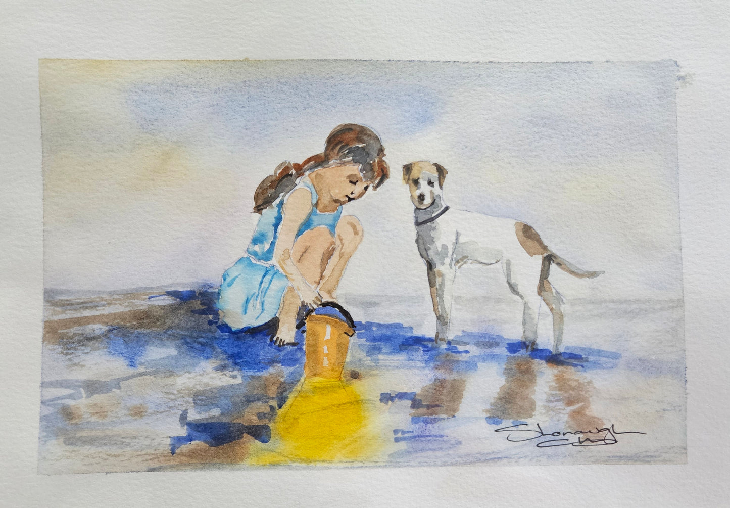 Art - 'Girl and her best Friend'
