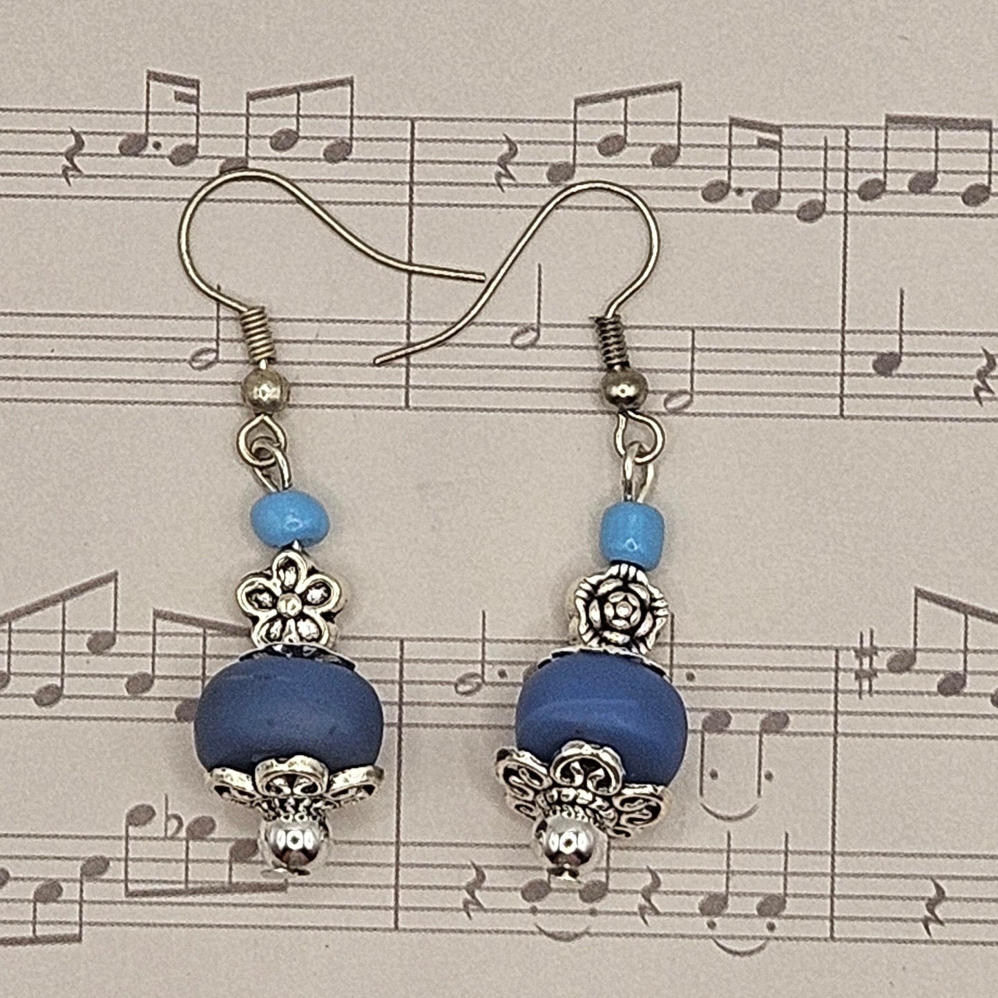 Earrings - Glass Bead - 2