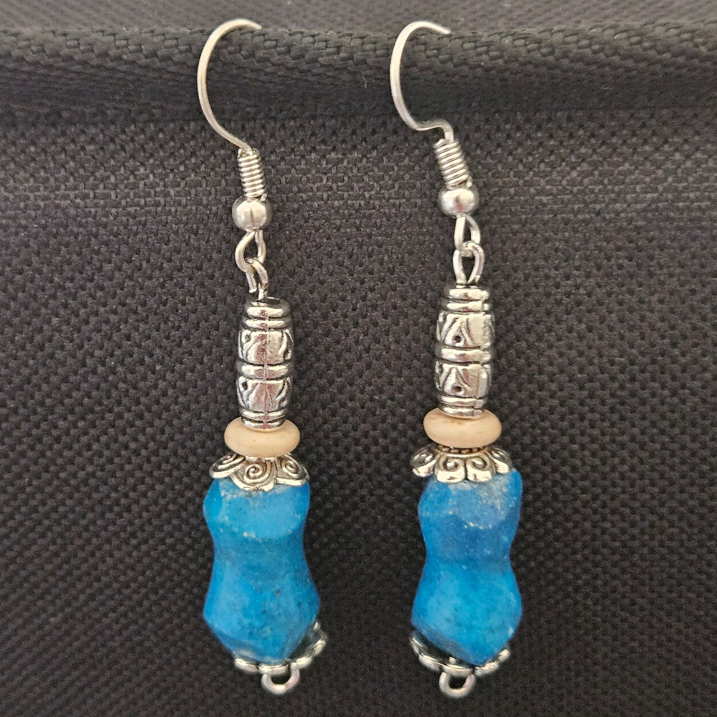 Earrings - Trade/Gemstone Beads