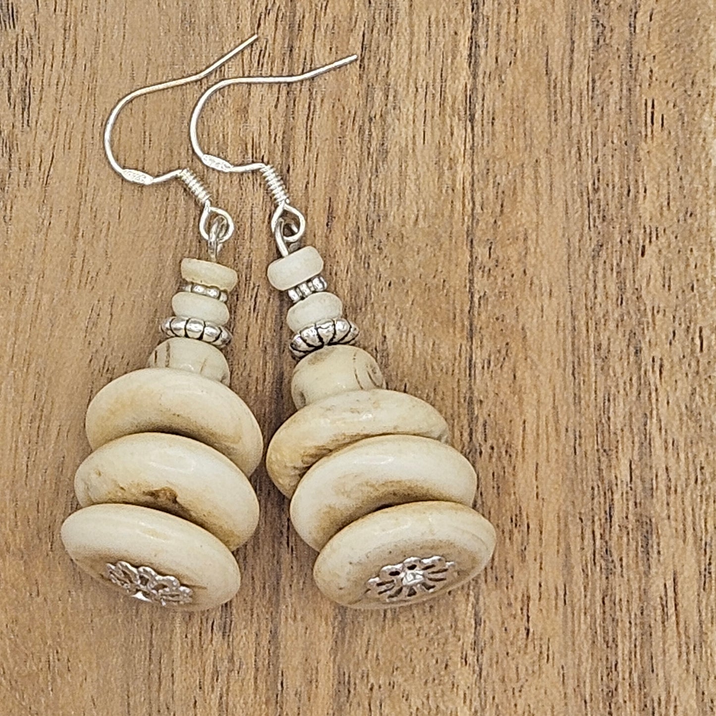 Earrings - Trade/Gemstone Beads