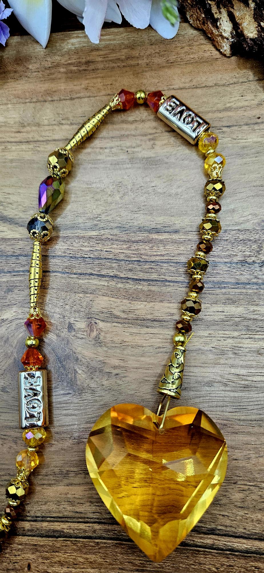 Suncatchers - Golden Heart