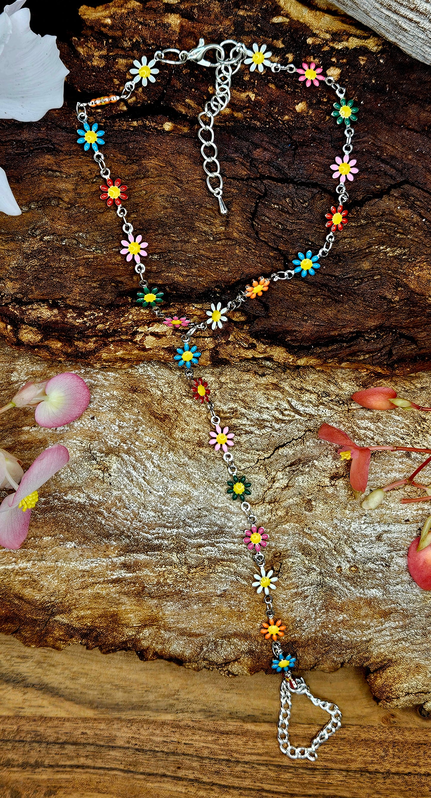 Foot Jewels - Flower Girl (2 piece)