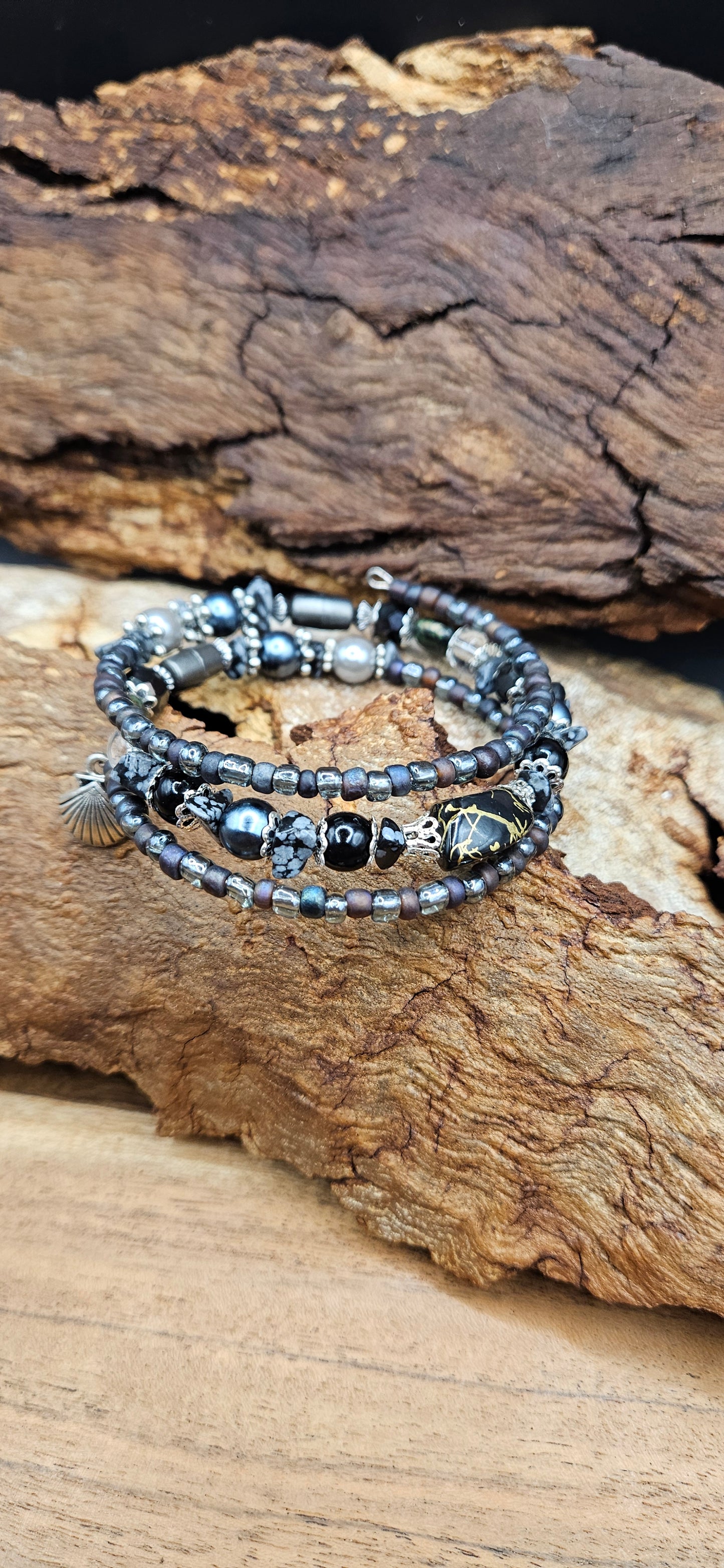 Bracelet -Midnight Steel