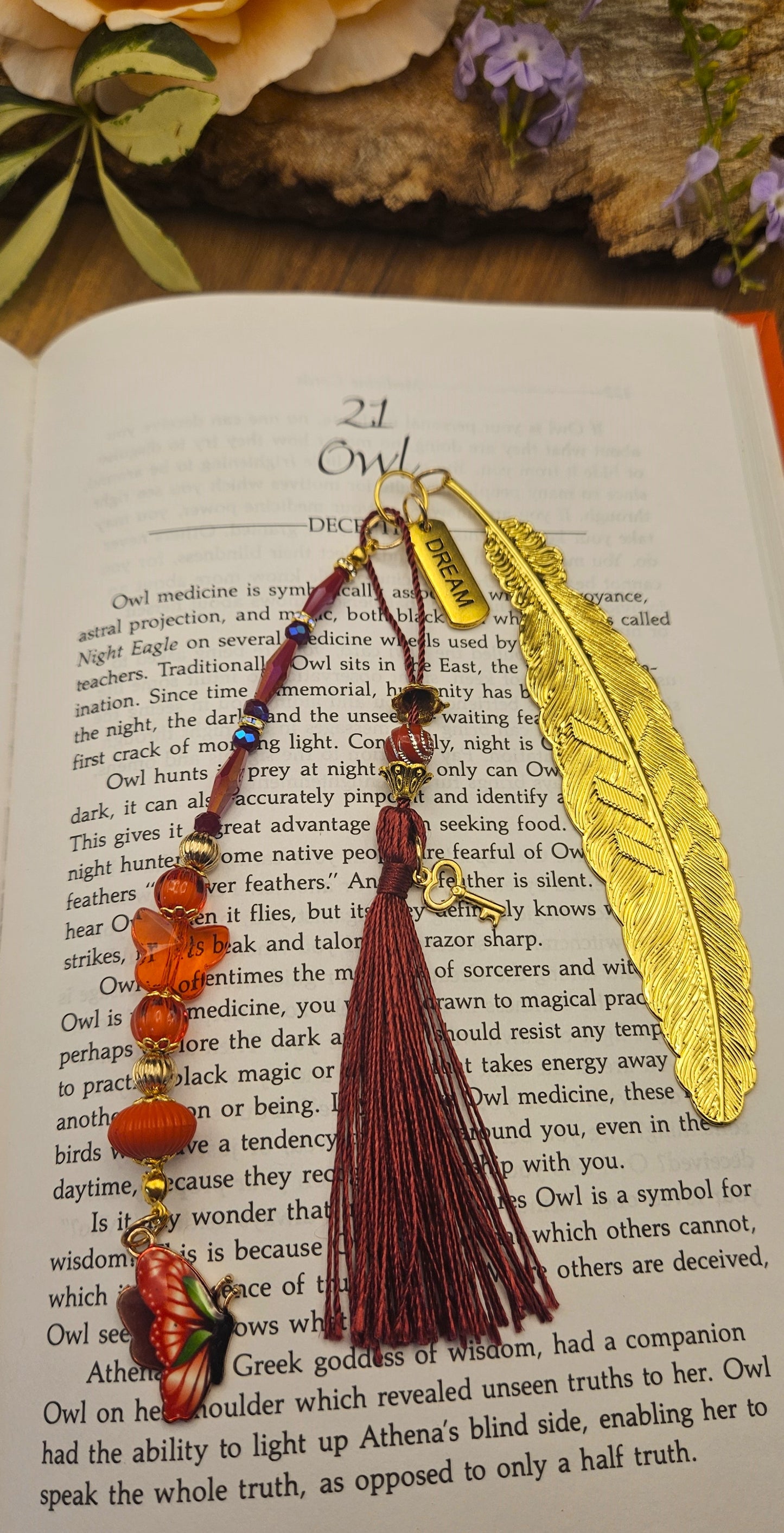 Bookmarks - Red Butterfly