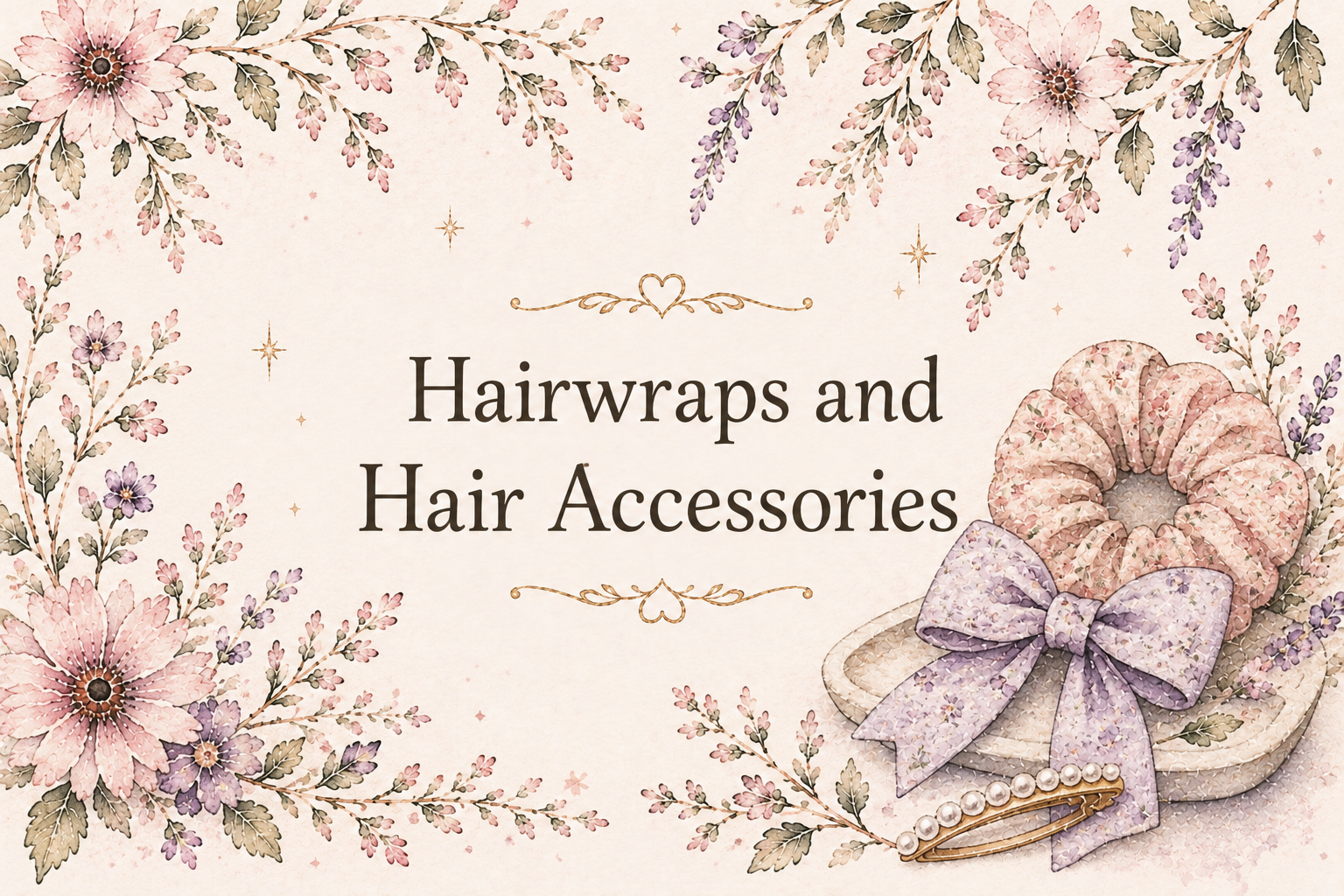Hairwraps and Hair Accessories