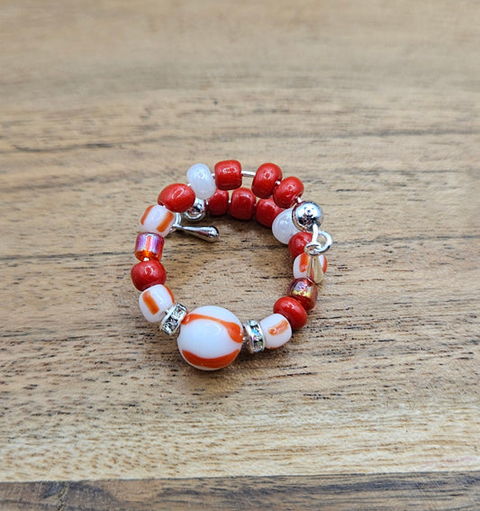 Fidget Ring - Red Candy