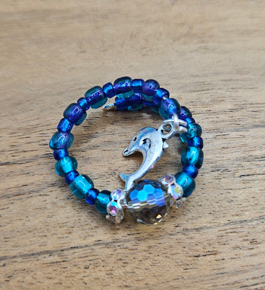 Fidget Ring - Ocean Girl