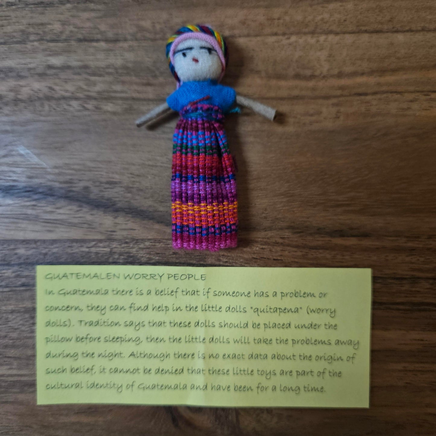 Guatemalan Worry Doll 16 (SINGLE ITEM)