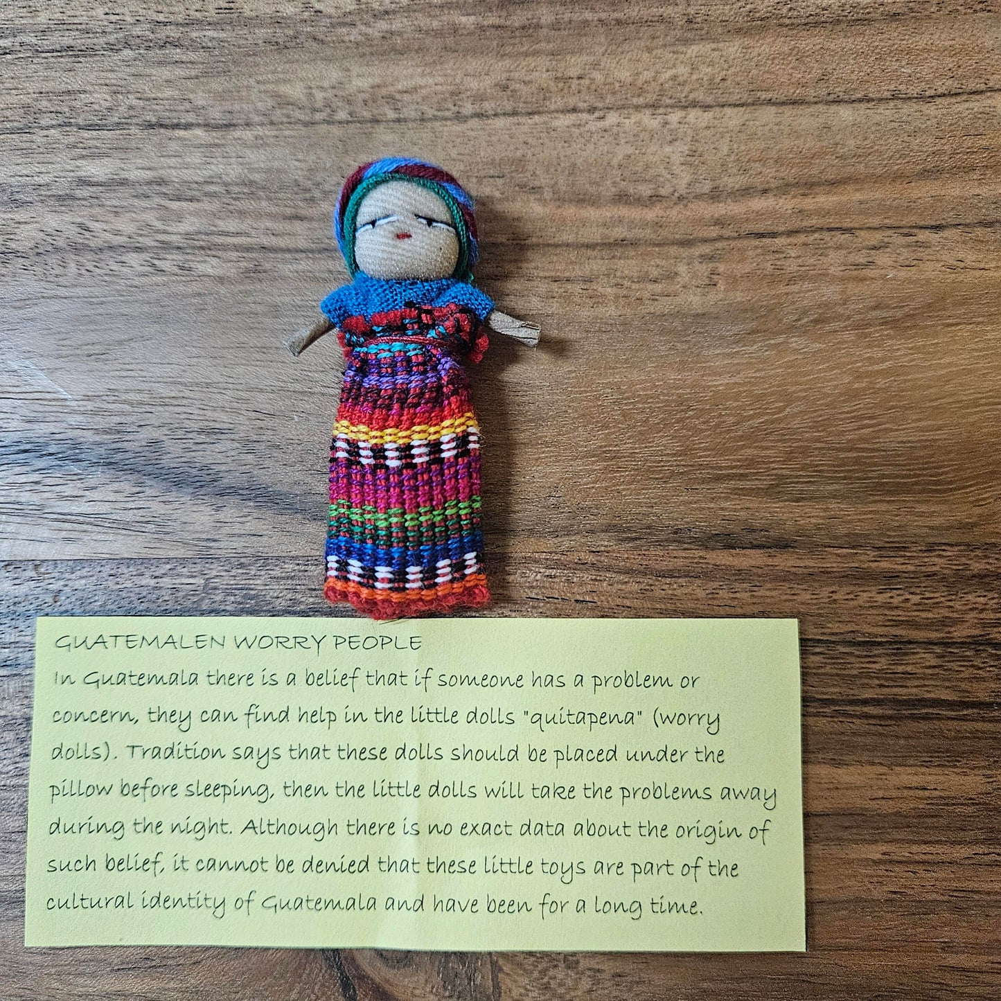 Guatemalan Worry Doll 18 (SINGLE ITEM)