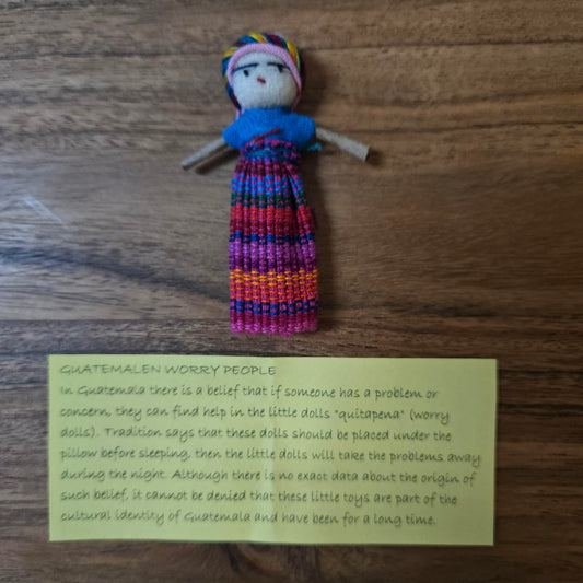 Guatemalan Worry Doll 15 (SINGLE ITEM)