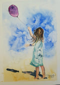 Art - Girl with ballon
