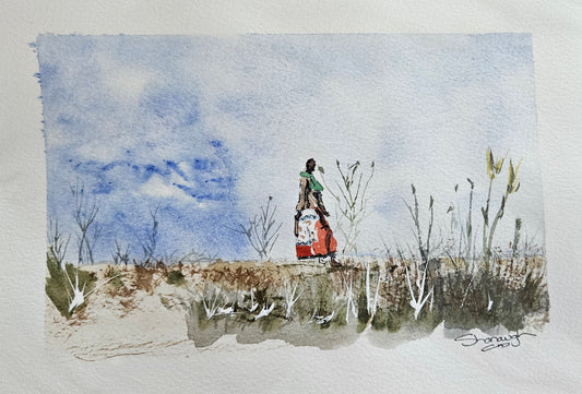 Art - 'Lonely Walk'