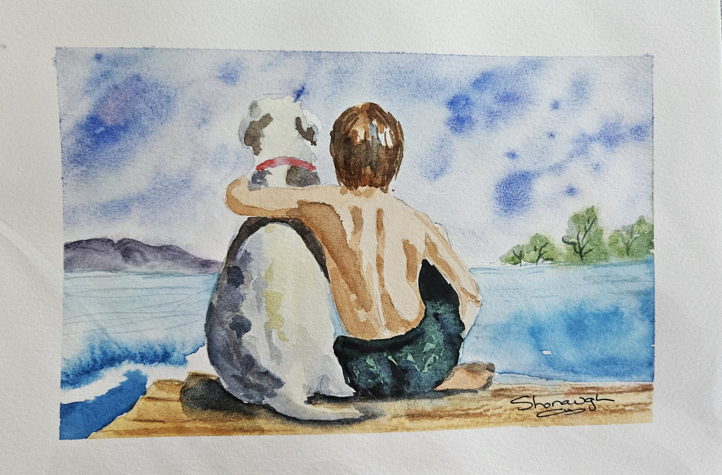 Art - 'Boy and Best Friend'