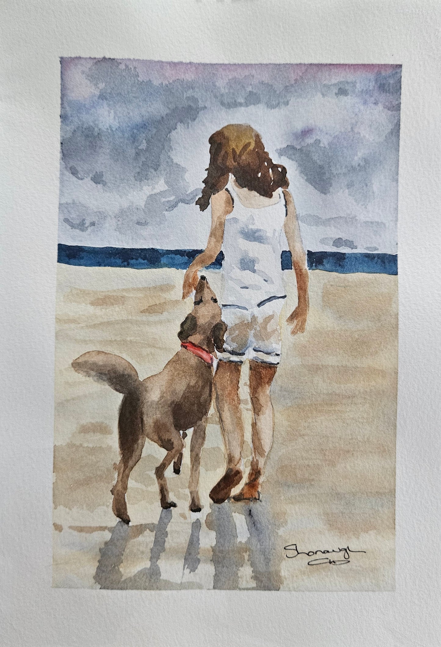 Art - 'Fun at the beach'
