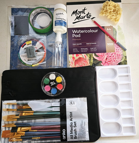 Watercolour Comprehensive Starter Kit