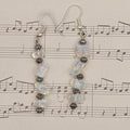 Earrings - Trade/Gemstone Beads - Moonstone