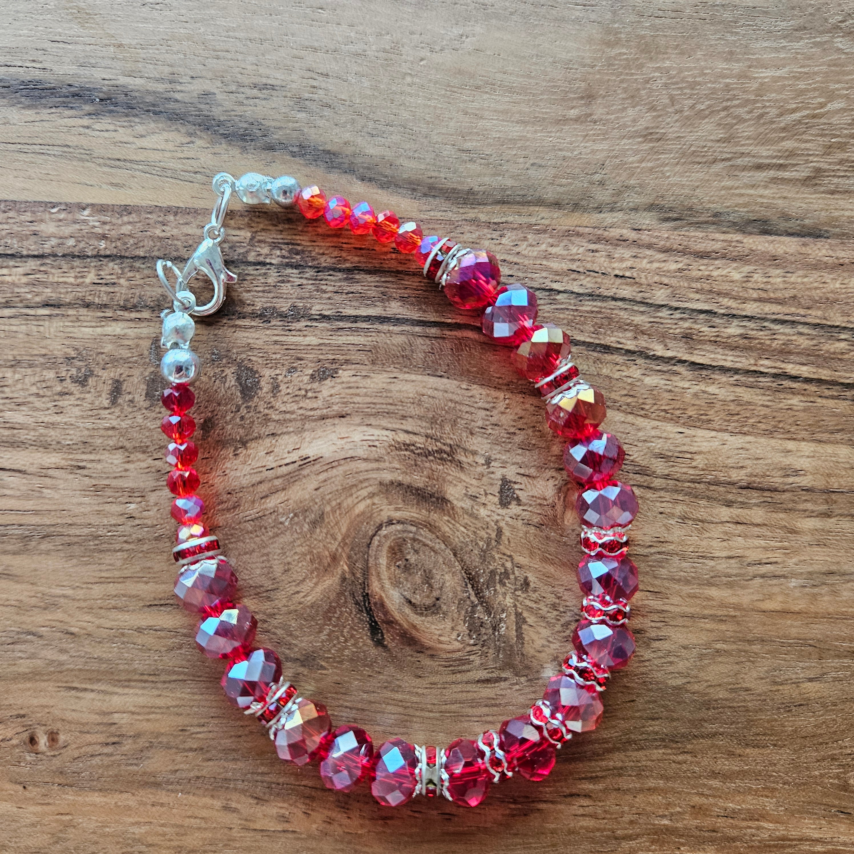 Bracelet - Crystal Red