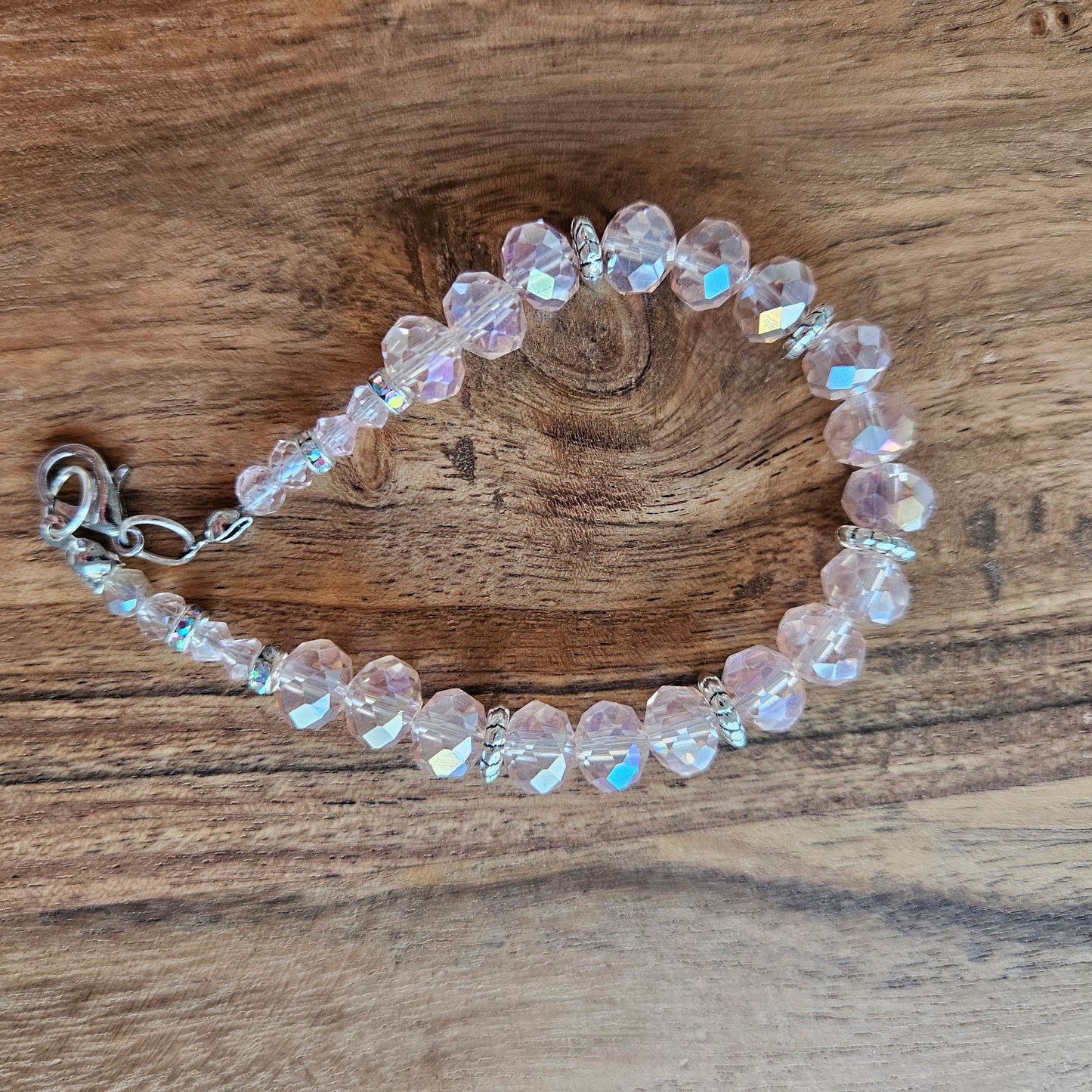 Bracelet - Unique Handmade Bracelets - Pink Halo