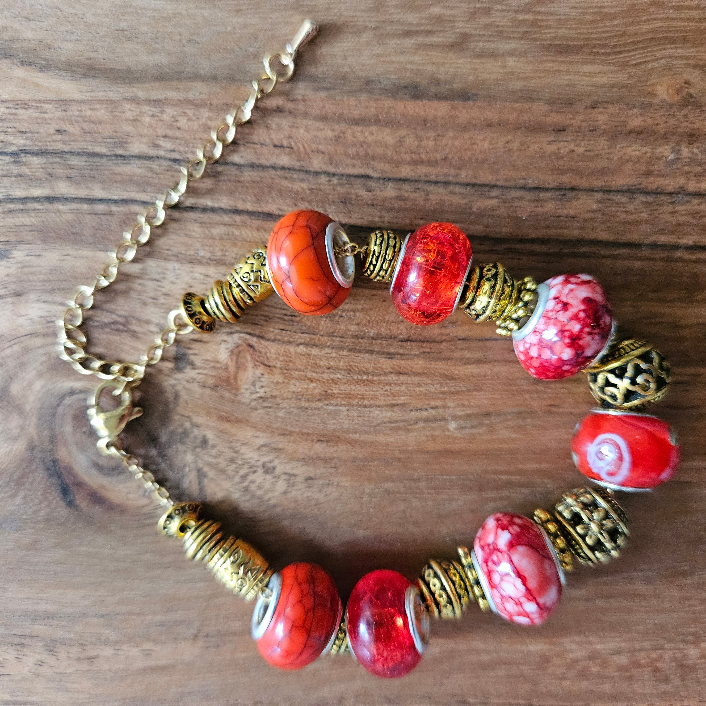 Bracelet - Fire Red