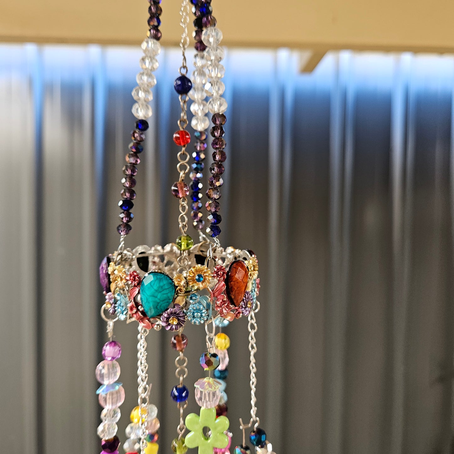 Sunlit Crystal Suncatchers - Flower Power