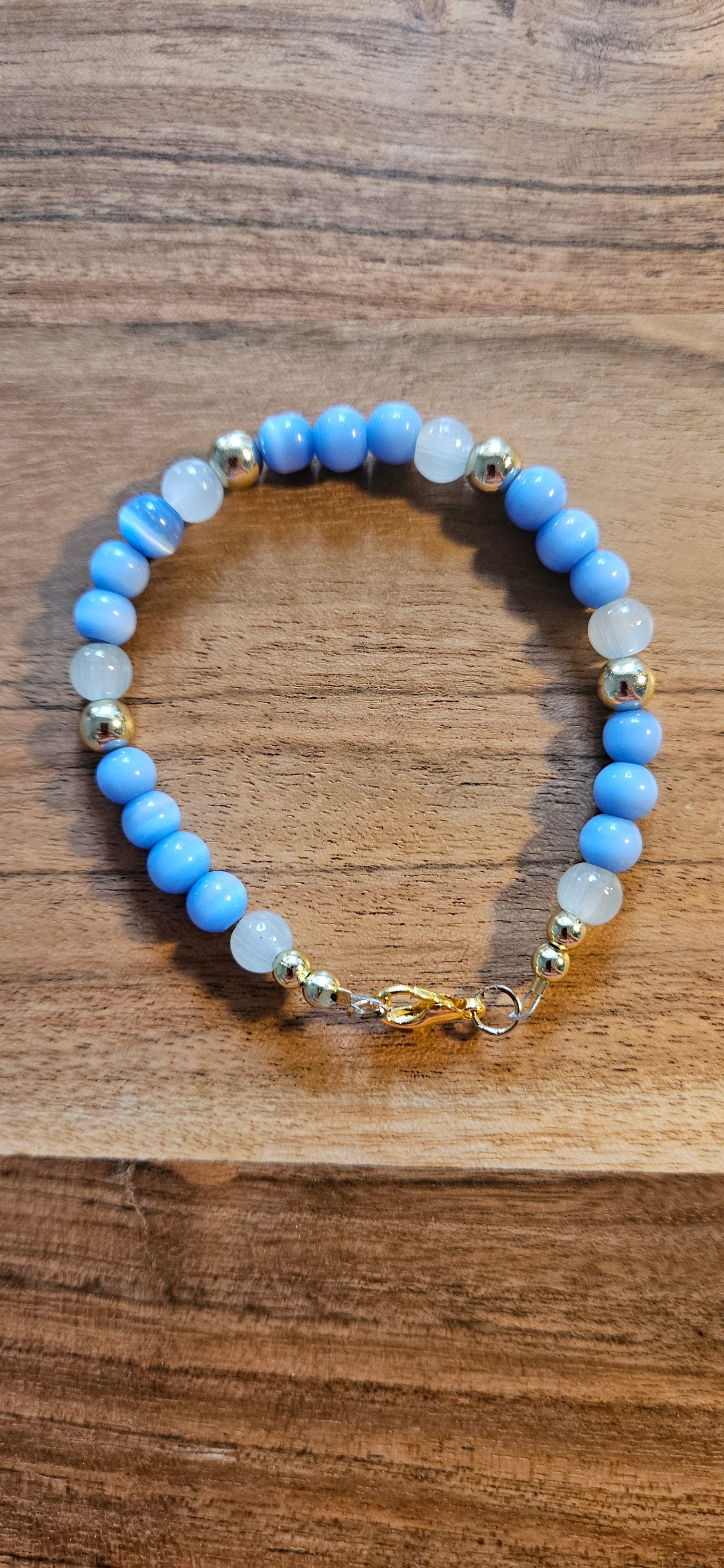 Charm Bracelet - Pale ocean