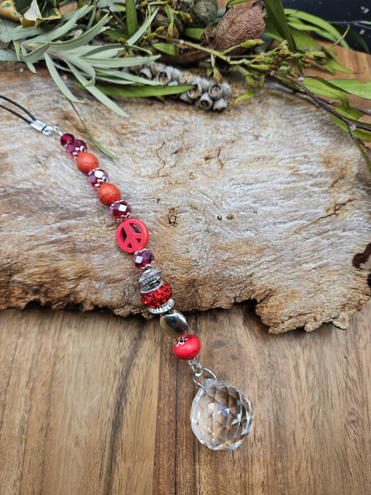 Mini Suncatchers -  Flaming Red