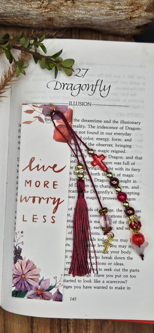 Bookmarks - Love more worry less