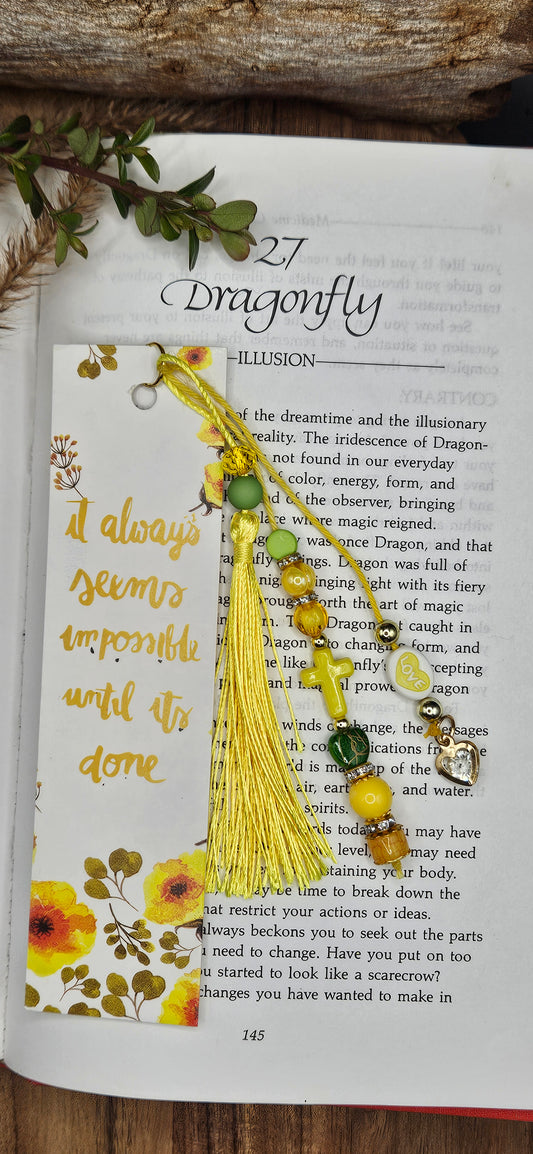 Bookmarks - It always seems impossible untilit is done