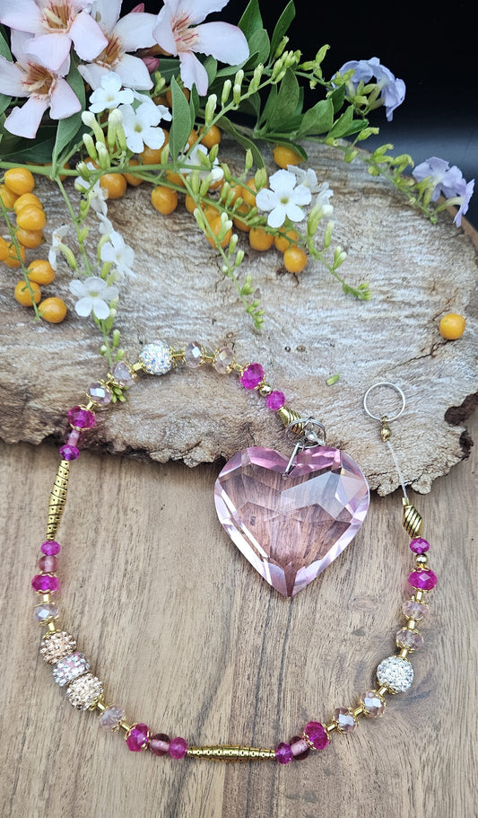 Suncatchers - Pink Heart