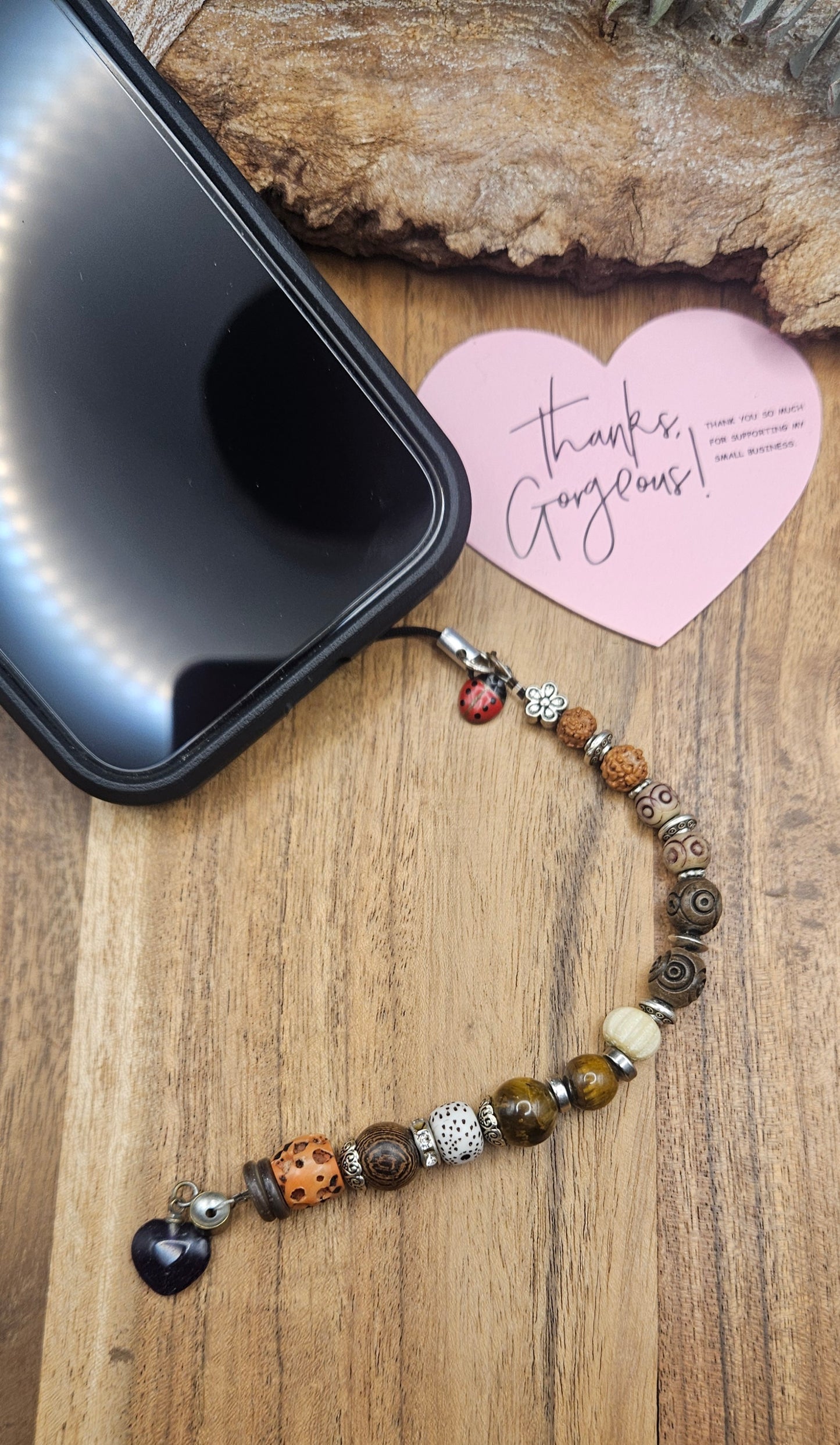 Phone Charm - Eye of the Tiger