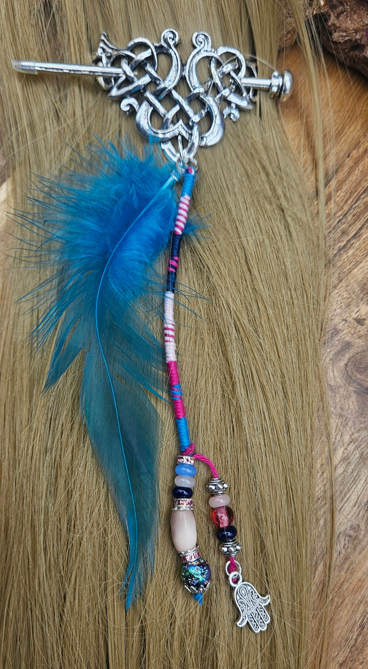 Hairpin - Viking Blue