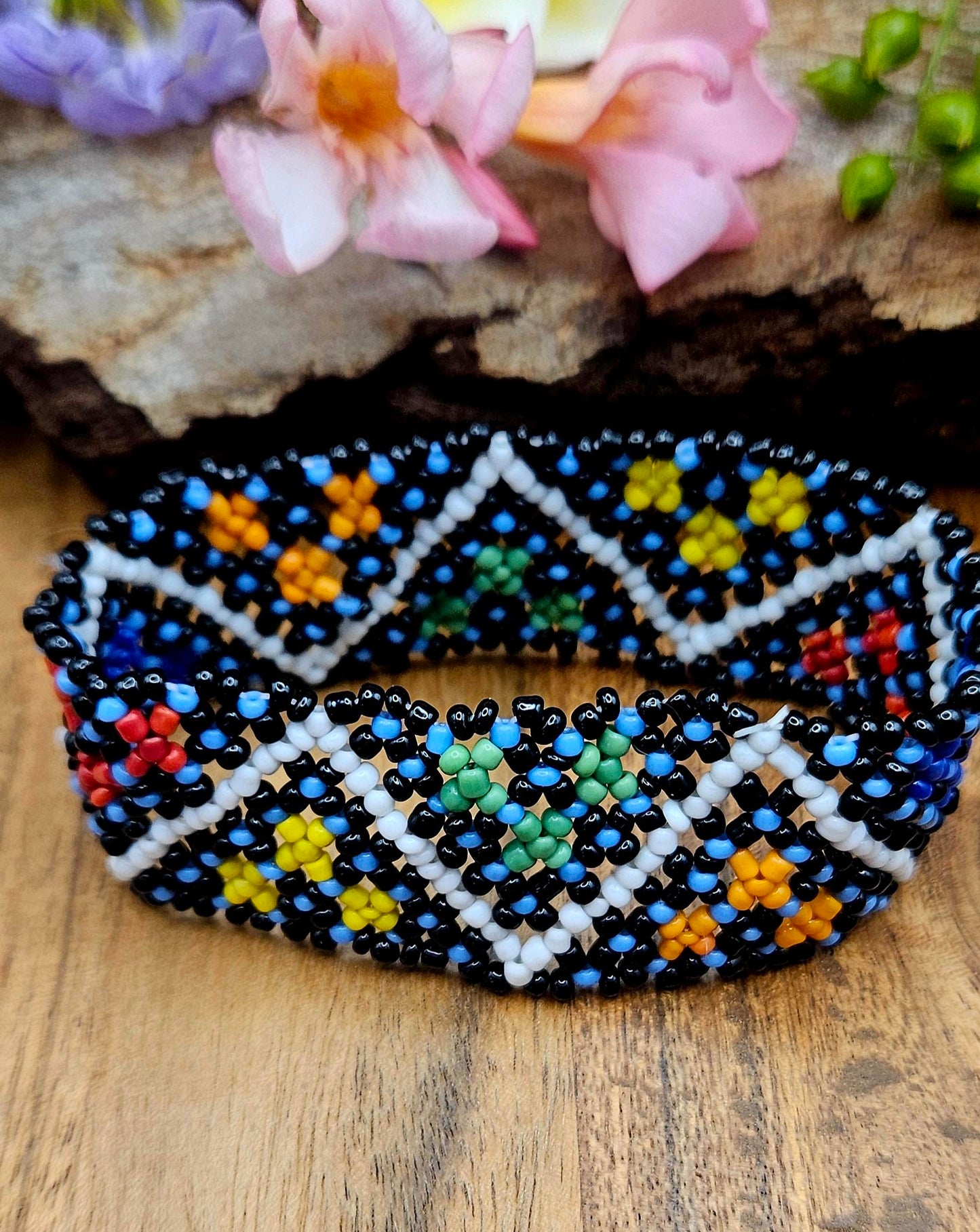 African Seed Bead Bracelet - Boheme Beads
