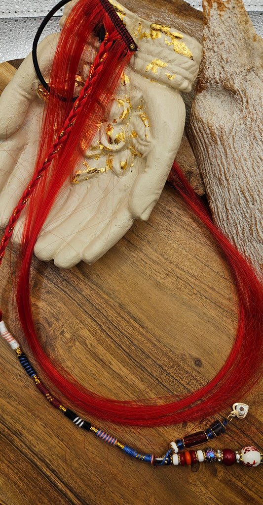 Hairwraps - Pretty Lady in Red