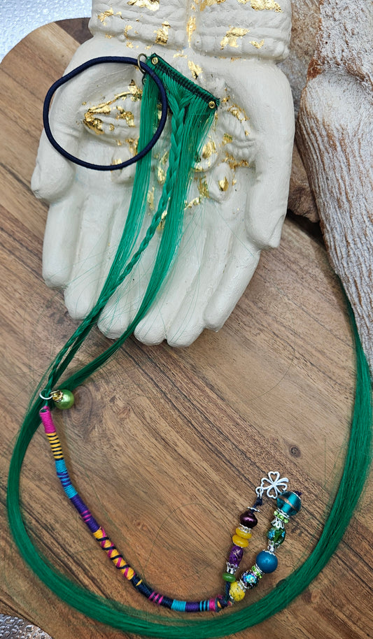 Hairwraps - Green clover