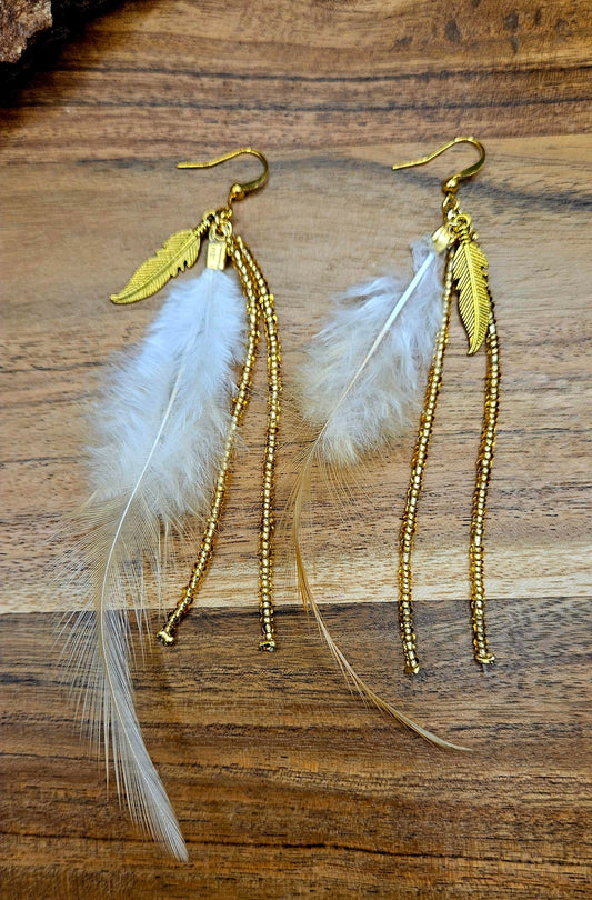 Hairwrap Earrings - Elegant