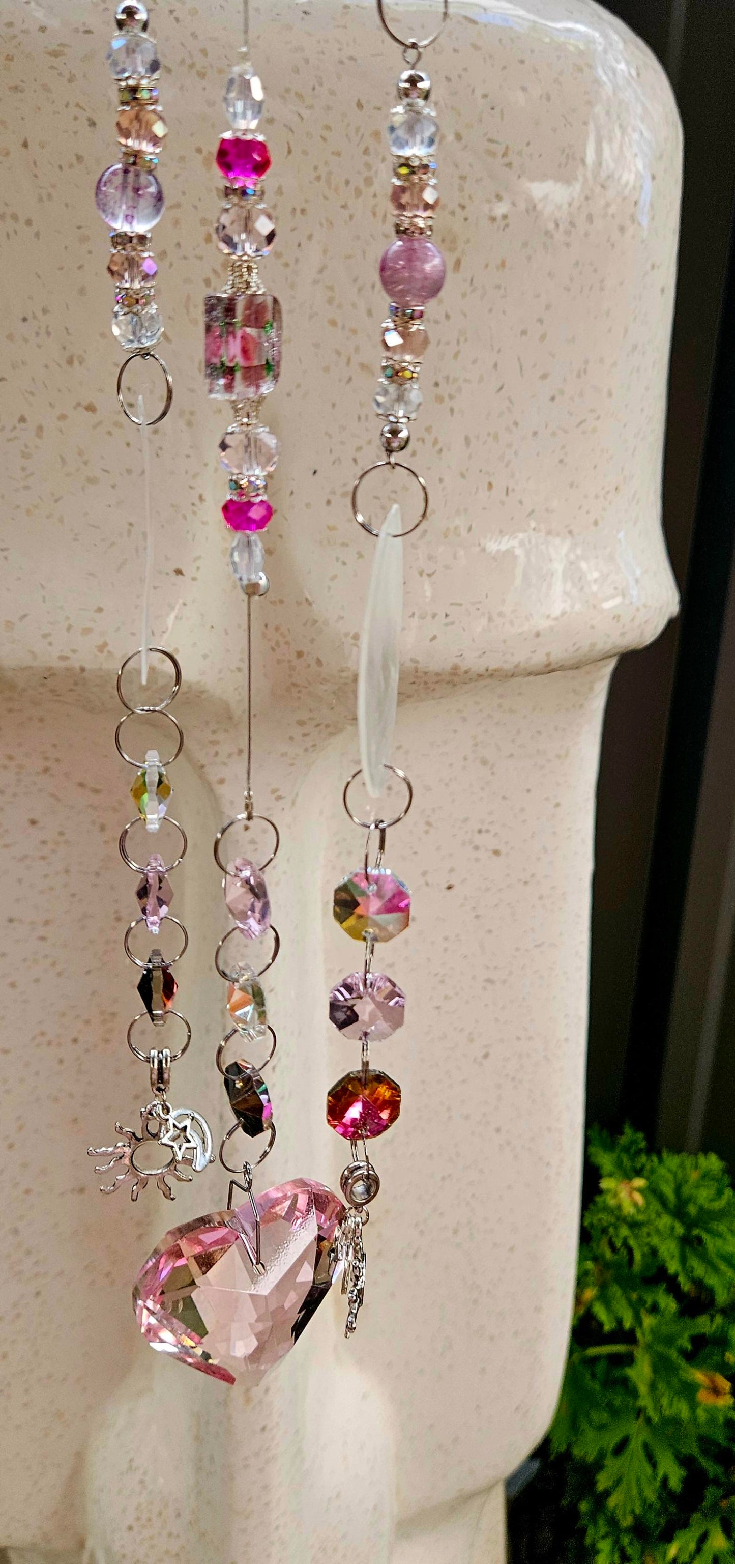 Suncatchers/Windchime - Pink Dragonfly