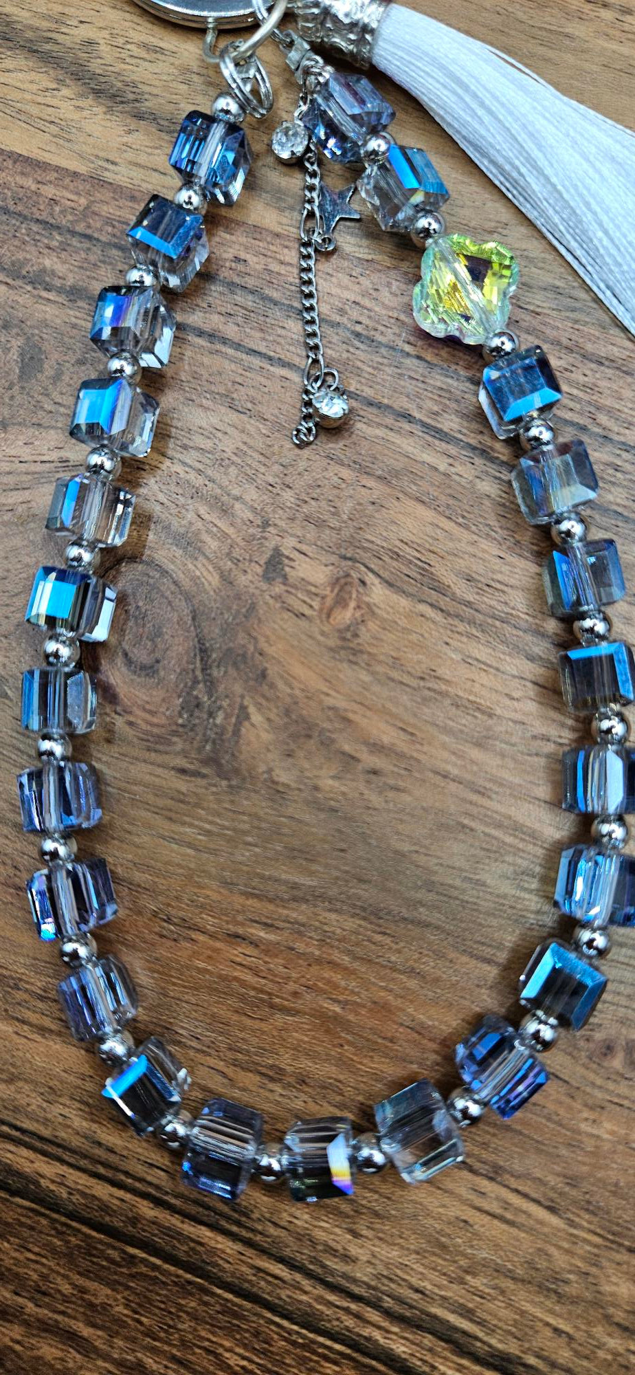 Bag Bling/Keyring - Crystal Charm