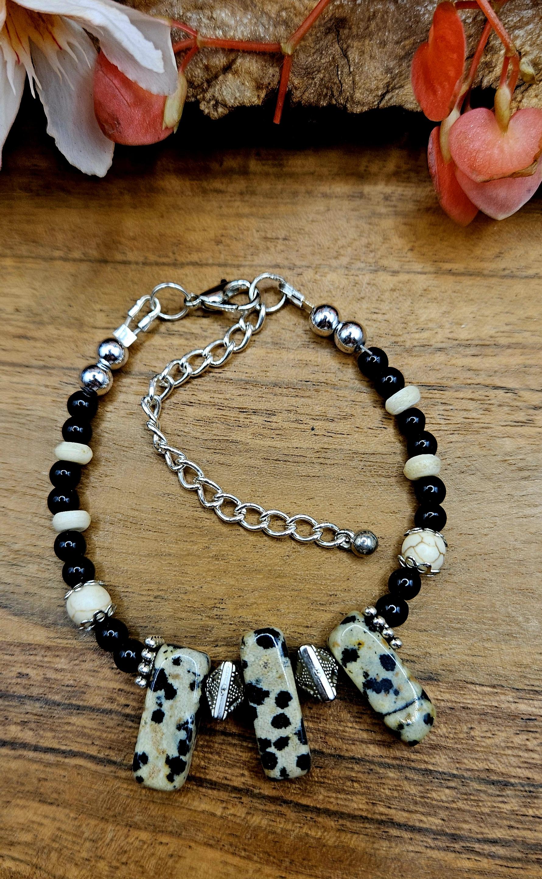 Bracelet - Dalmation Jasper
