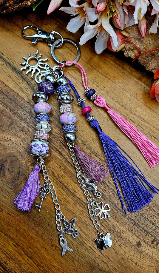 Bag Bling/Keyring - Ocean Kiss