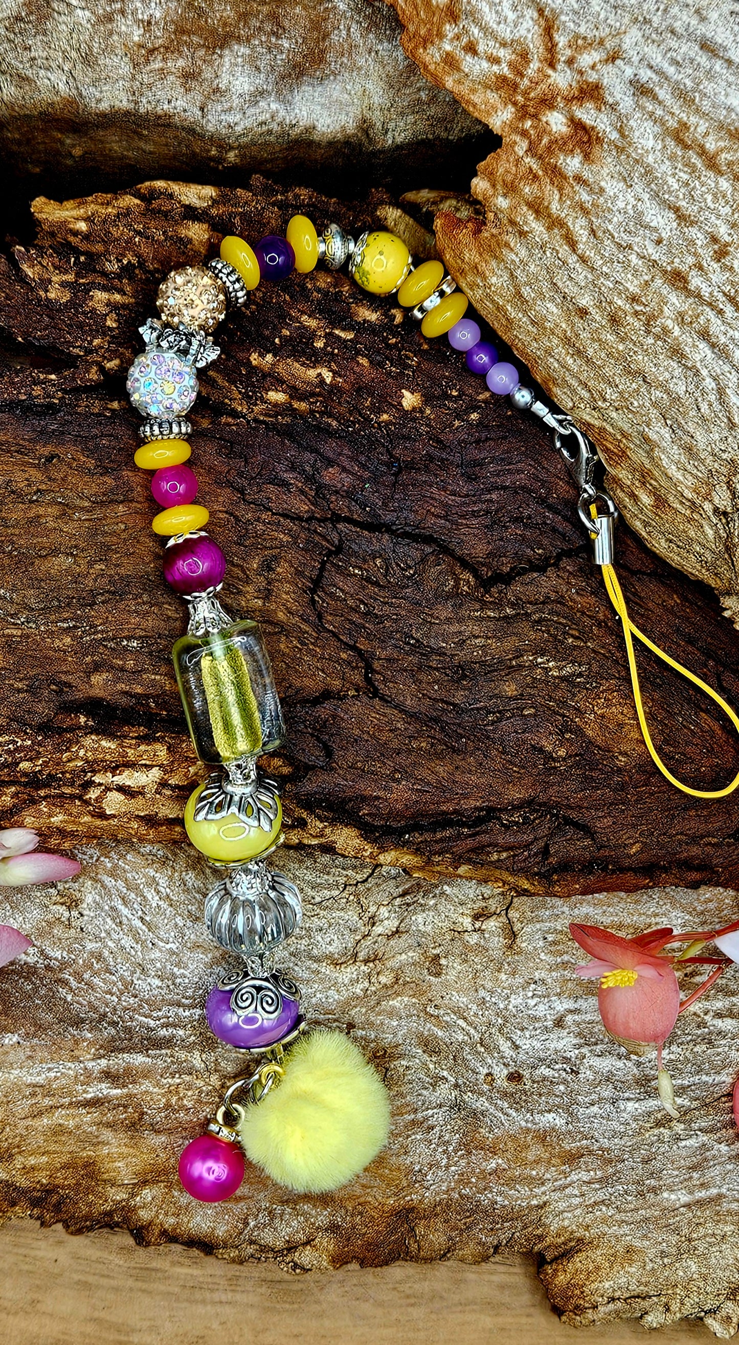 Phone Charm - Yellow Peril