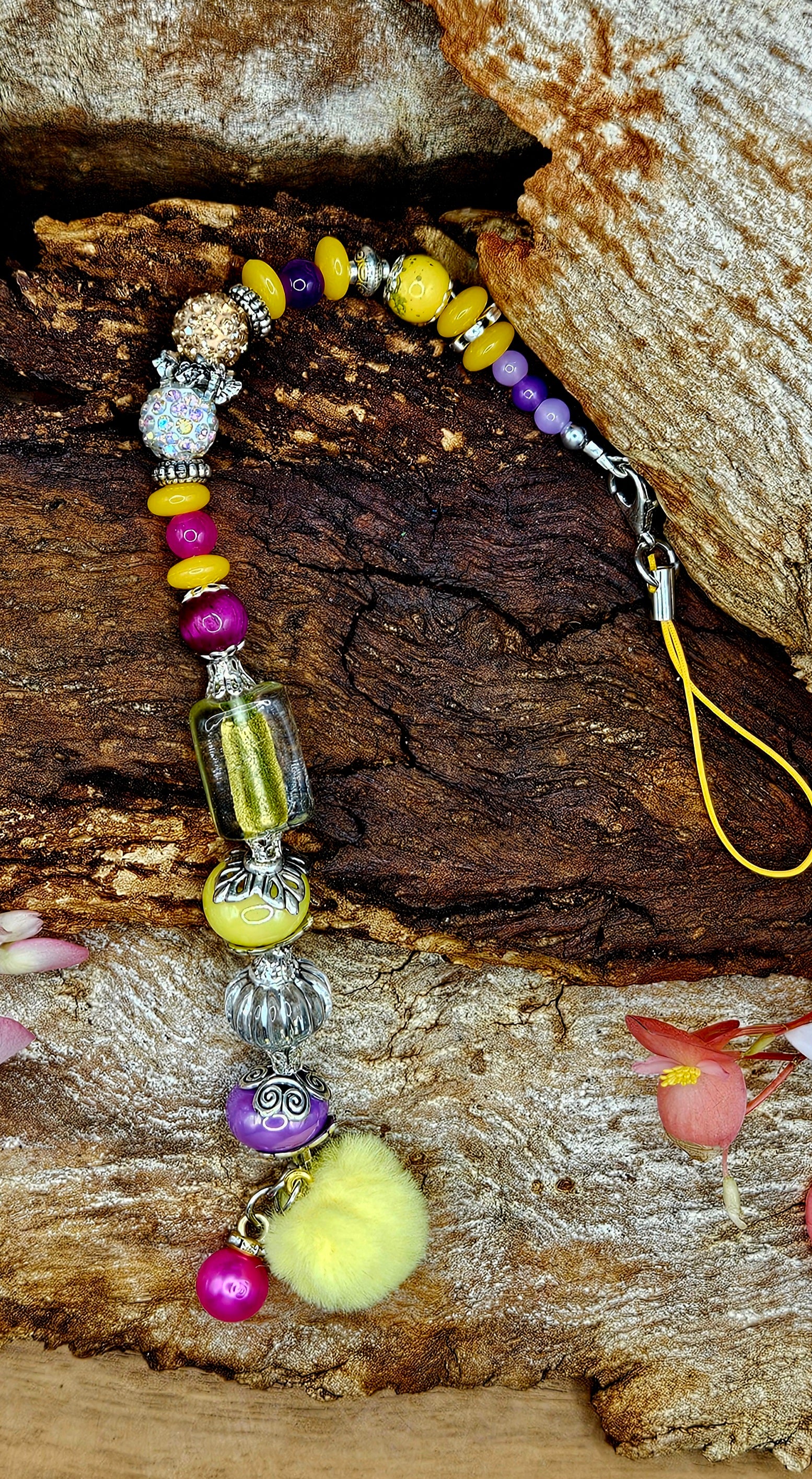 Phone Charm - Yellow Peril