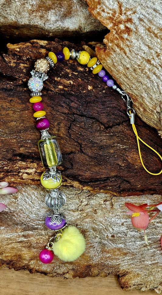 Phone Charm - Yellow Peril