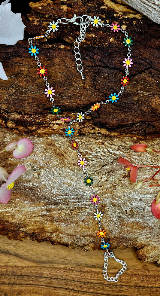 Foot Jewels - Flower Girl (2 piece)