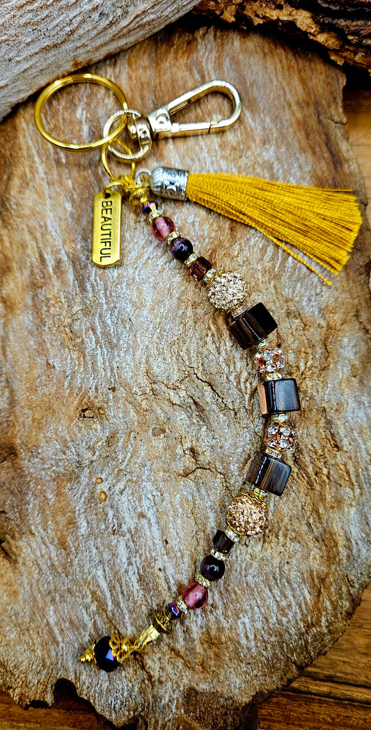 Keyring - Purple Square