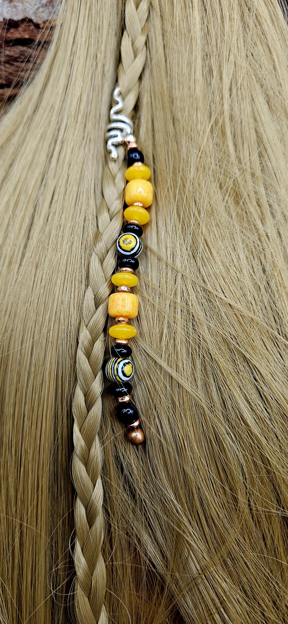 Hair Accessory - Black and Gold