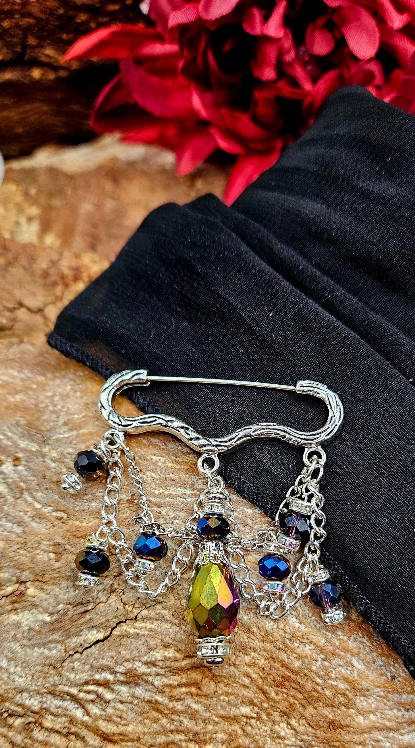 Brooch - Starry Night