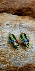 Earrings - Moss Magic