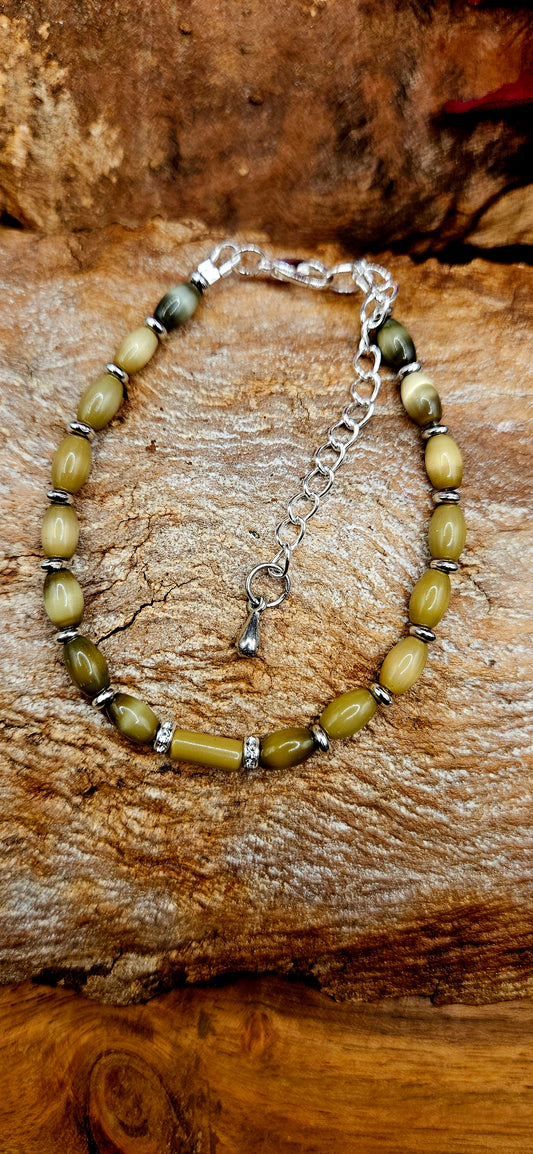 Bracelet - Olive Green