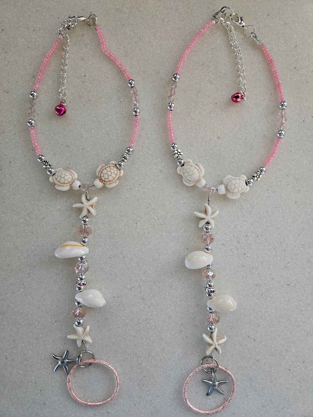 Foot Jewels - Blush Shores