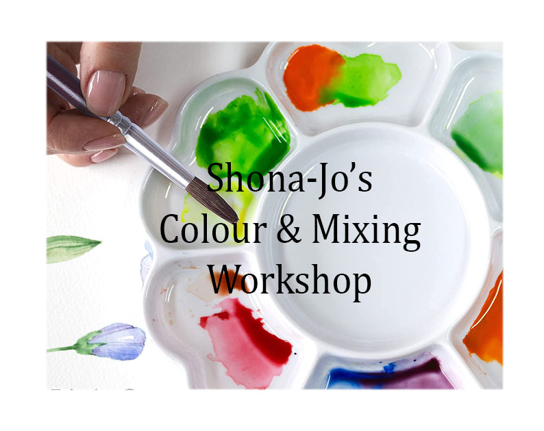 Beginners Watercolour Workshop - UNDERSTANDING COLOUR AND MIXING (2.5 HR SESSION)